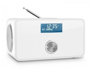 DABStep DAB/DAB+/ Radio Numérique Bluetooth FM RDS Réveil - Blanc
