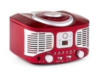 Lecteur CD Player Portable Auna RETRO Anlage Aux-In / Radio FM