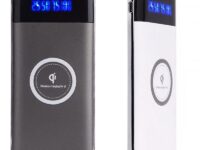Qi Wireless PowerBank Batterie de Secours avec écran LCD