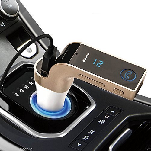 Allume Cigare CARG7 Transmetteur FM Bluetooth Lecteur de Musique MP3/SD/USB