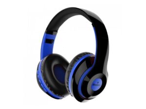 Casque Wireless AZ-02 Audio Bluetooth Sans Fil Micro Intégré Pliable Blue
