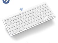 Mini Clavier Bluetooth Azerty Sans Fil 2.4G pour PC/MAC/IOS