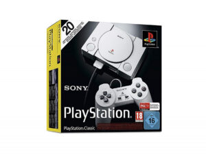 Console Playstation Classic Day One + 20 Jeux UK