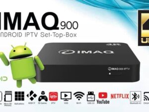 Boitier Décodeur Android IPTV Box iMaq 900 4K + Wi-Fi internet tv