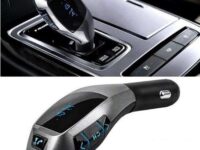 Rixus Lecteur de Voiture FM Bluetooth RX-BT02