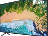 Téléviseur Samsung 4K HDR Série NU7100 55 138cm Smart Wifi