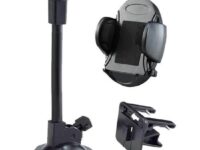 Support Voiture UNIVERSEL Exclusive Line WSM-11L Rotatif avec Ventouse pour Smartphone, GPS