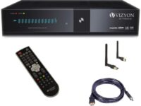 Vizyon 7700 HD Se Plus Full HDTV Récepteur Satellite LAN PVR USB